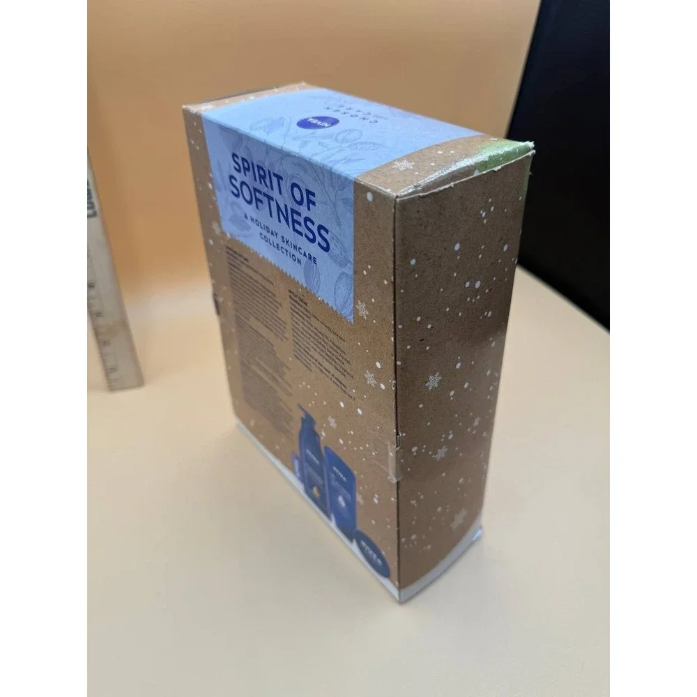 Nivea Spirit Of Softness Holiday Skincare Collection Gift Set 4-Piece NIB